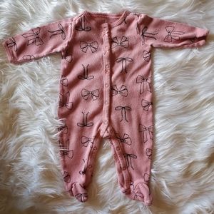 Long john footed pajamas